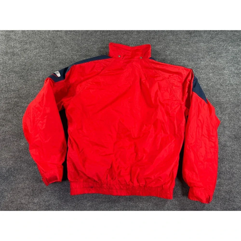 Vintage The North Face Extreme Windbreaker Mens XL Red Navy Blue Colorblock‎ USA